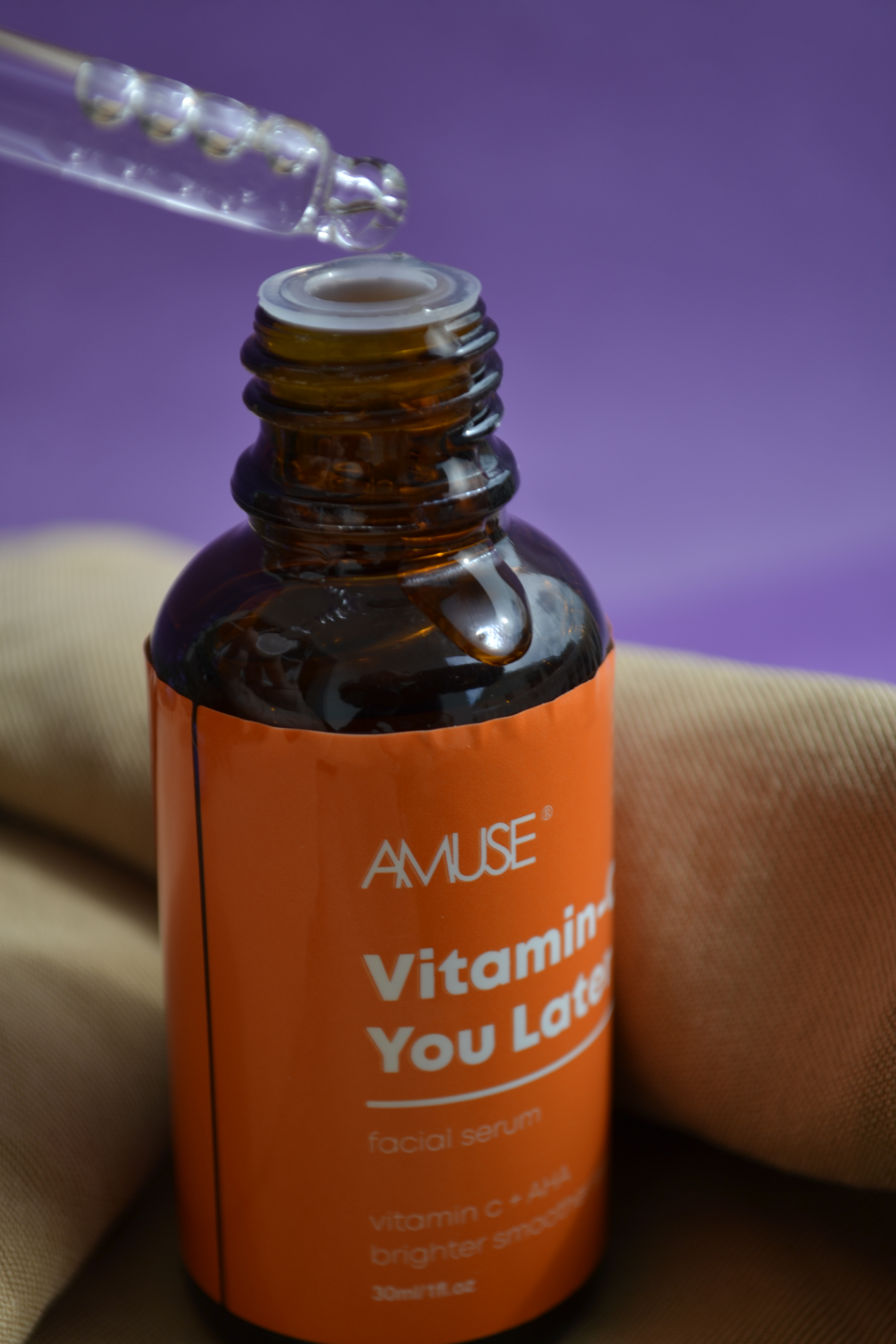 Serum de vitamina C con AHA